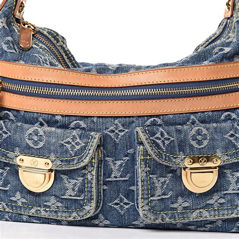 louis vuitton on the go denim|louis vuitton denim tote.